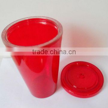 Plastic ice cream cup with dome lid