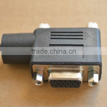 HD15 MALE FEMALE RIGHT ANGLE cable assembly