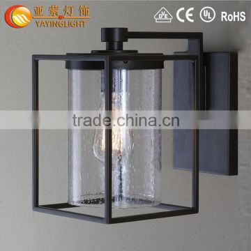 Bird Cage glass Lamp Shade American Rural single head industrial wall lamp,indoor wall light
