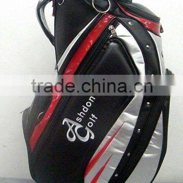 nice Asia leather golf cart bag