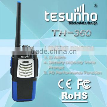 5w power output IP54 water proof with encrypted function th-360 uhf radio transmitter