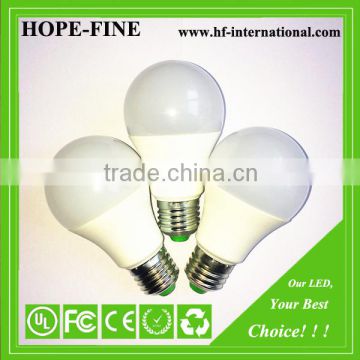 2015 Factory Wholesale 3w 5w 7w 9w 12w E27 B22 LED Bulb Light