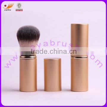 Makeup Retractable Brush ,Made of Synthetic Hair,OEM Orders Are Welcome