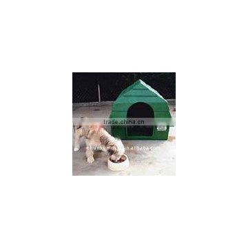 Plastic outdoor house for animal made by rotational molding