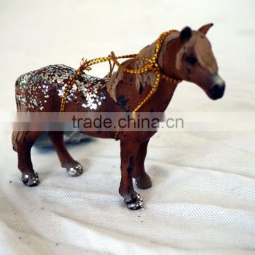 resin mini horse statue for home decor