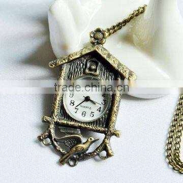 free shipping!!! 57*36mm cartoon beetle pendant pocket watch @ mixed Antique Bronze Mechanical Locket Watch pocket