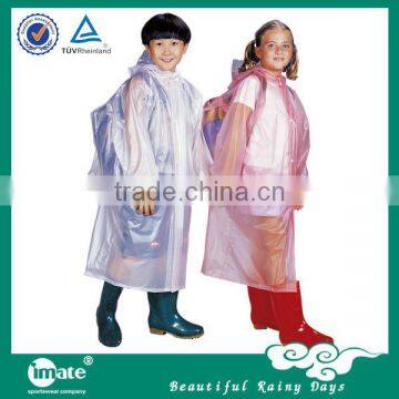Imate/Yimei Beautiful pvc kids raincoat