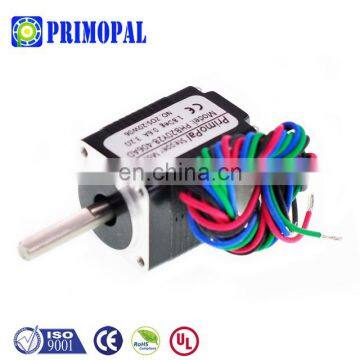 NEMA 8 1.8 degree 28mm length 4 wires 0.2A 0.6A 1.4Ncm 2 phase stepper motor shaft options single double round D-cut