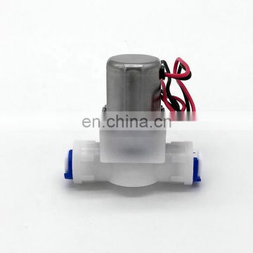 1/4" Fast Push Intubation miniature Induction sanitary ware bistable water control pulse solenoid valve, energy saving valve