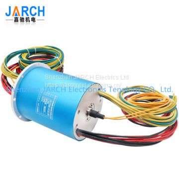 Housing Material Signal Multi Mode Fiber Optic Rotary Joint High Speed Fibre Optic Electrical Slip Ring