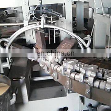 Automatic high efficient ice cream waffle cone machine