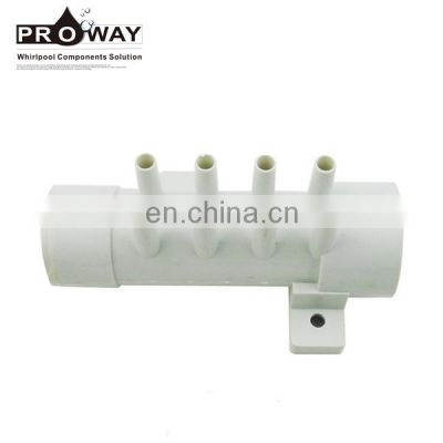 Hydro System Parts PVC Sanitary Fitting 8 Outlets Plastic Manifold for Air Pipe