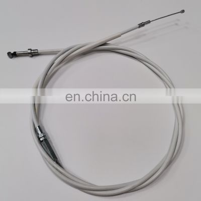 Hebei Factory Universal Motor Body System  BAJAJ205 White Motorcycles Cables For Honda