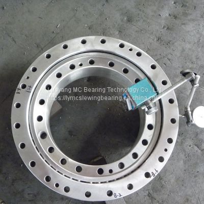 China manufactures oem custom small steel slewing ball bearing SR20/222 turntable ring without gear