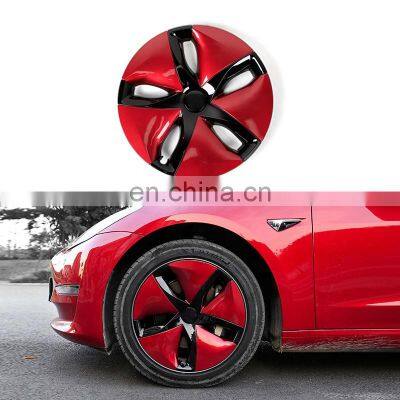 Wheel Hub Cover Exterior Accessories Modified Performance Cover For Tesla Model 3