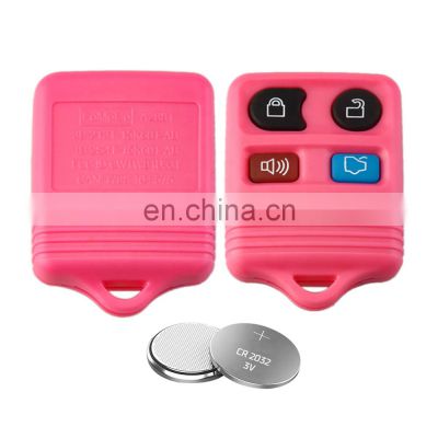 4 Buttons Pink Remote Key Fob Case Shell Cover Replacement For Ford Focus Mercury Lincoln Car Key Shell