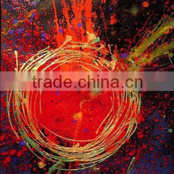 Modern Abstract Paint Glass For Global