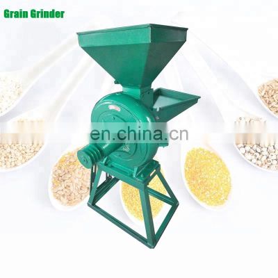 Small Capacity Corn Maize Grain Disk Mill Crushing Grinder Grinding Machine