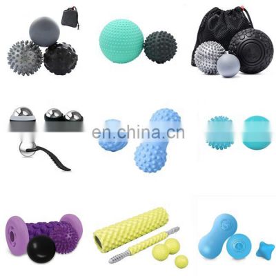 2022 Customized Wholesale Foam Roller Set Massage Kit Includes Massage Roller,Muscle Stick, Massage Ball
