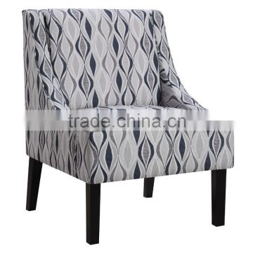 Fabric indoor accent chair for sale
