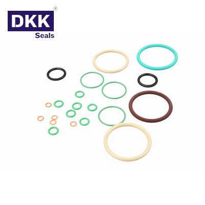 ISO9001 China Factory ORing Rubber NBR FKM FPM EPDM PU PTFE Silicone O-Ring Seal 60 70 90 Silicon Flat Rubber O Ring Seals