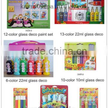 Glass Deco Paint Set for Kids