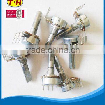 "High quality carbon film potentiometer