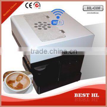 2016 Newest wifi coffee printer Milk Tea Printing Machine