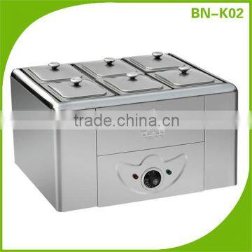 Cosbao Hot bain marie /food warmer cabinet( BN-K02 with 6 pans)