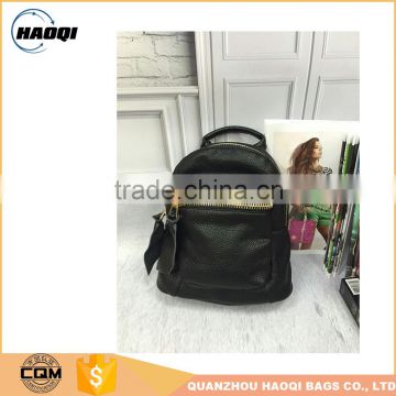 Latest design leather backpack most popular 2016