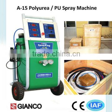 2016 NEW CE Marked PU Spray Machine Sales to Europe country