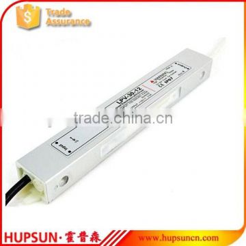 High quality LPV-30 fonte 30w 220v ac to dc 12v 15v 24v led driver IP67 SMPS waterproof LED power supply source
