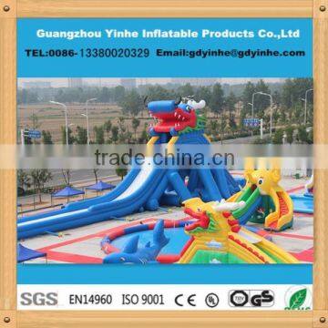 2015 best quality outdoor inflatable water park