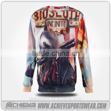 2016 full sublimated wholesale cheap sweaters high quality sweaters design for kids and adults