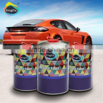 High performance acrylic auto paint with very accurate color matching