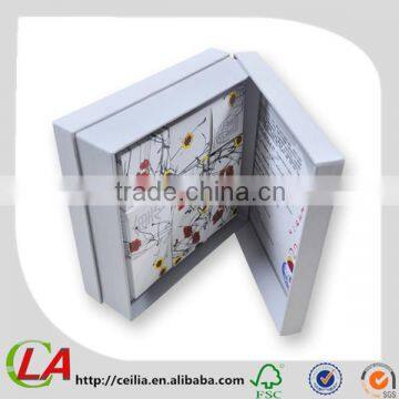 Customized Nested Paper Board Packaging With Top And Bottom