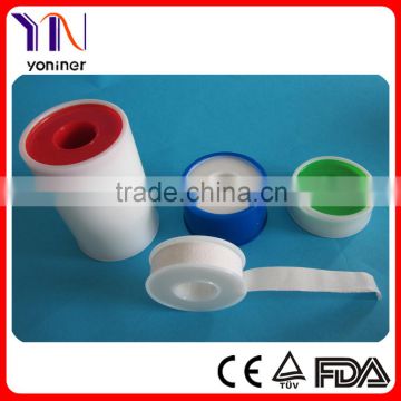 Medical Zinc Oxide Adhesive Plaster Tape Plastic Packing CE FDA Certificated Manufacturer
