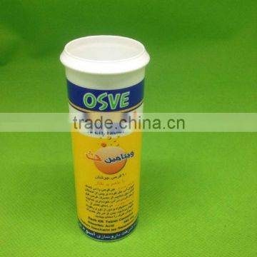 Argopackaging 30g plastic Eff. tablets container