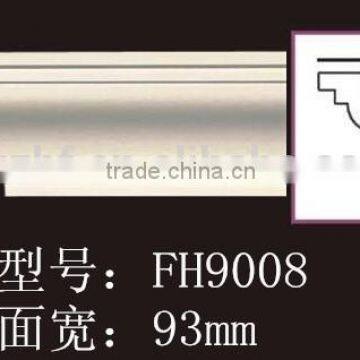 Fashion PU foam cornice mouldings home decoration materials