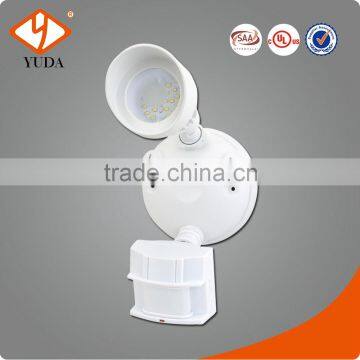 china manufacture die-cast aluminum SMD led head motion sensor outdoor flood light