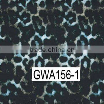 Hydrographic Animal Pattern films water transfer printing film Leopard pattern GWA156-1 WIDTH 100CM