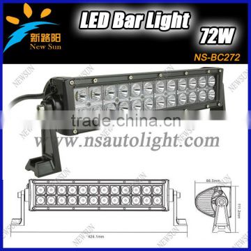 Waterproof Ip 67 Led Light Bar Dual Row Led Bar Lights 14 Inch 72w C ree Led Work Light Bar