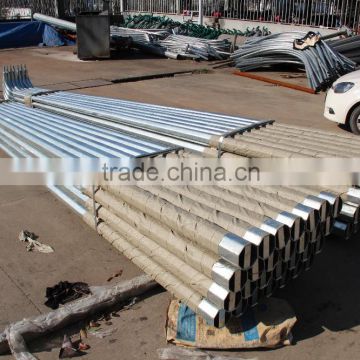 4x4 galvanized square metal fence posts hot dipped galvanized steel pipe price