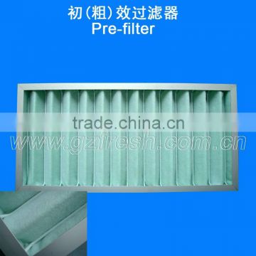 G2-F5 Washable synthetic fiber pannel air filter with dismountable frame used for air purification(Manufacturer)