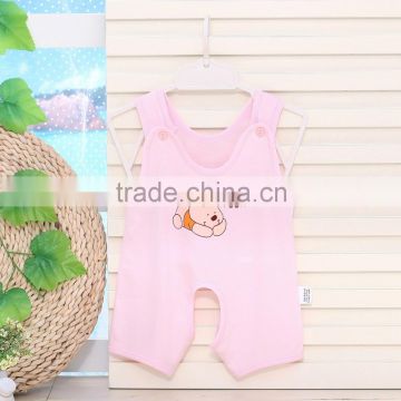 Wholesale newborn baby clothes 2016 plain soft cotton top quality fashion organic baby romper baby bedding suit