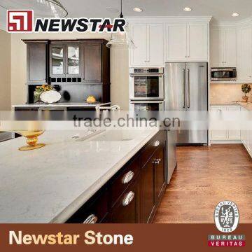 Newstar prefabricated artificial quartz kitchen top