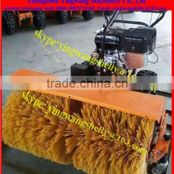Small snow sweeper machines