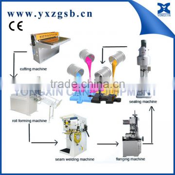 Factory Price Advanced 1-2L Round Can Making Line