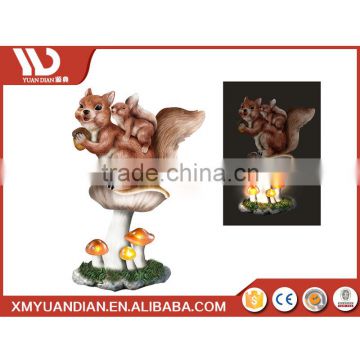 Direct Buy China Home And Garden Ornament Art Work Resin Craft Solar Lighting System For Indoor