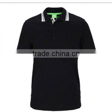 High quality color combination golf polo shirt men